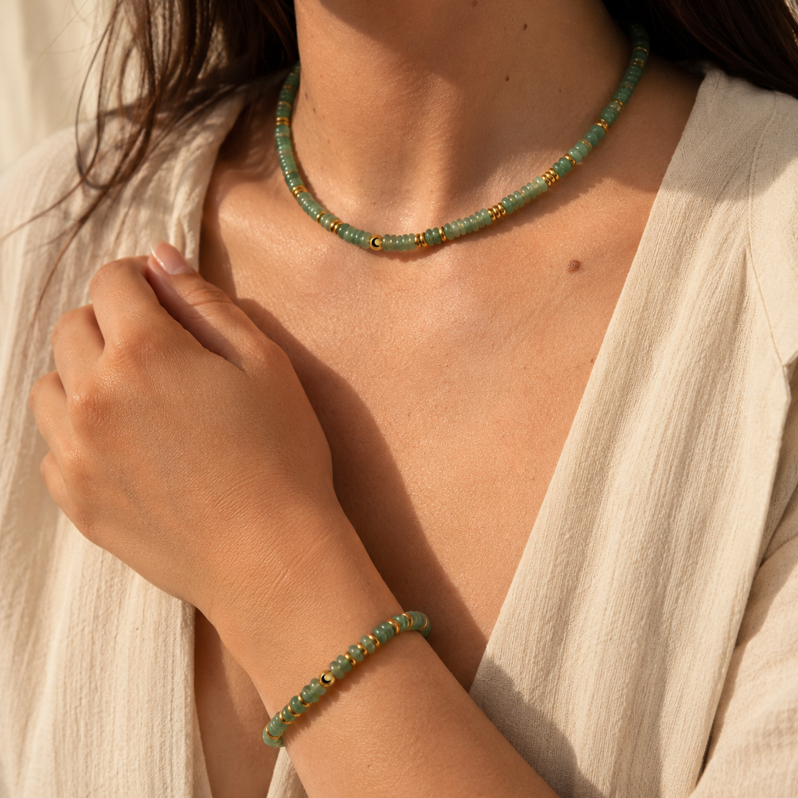 Core Collection - Green Aventurine Bracelet