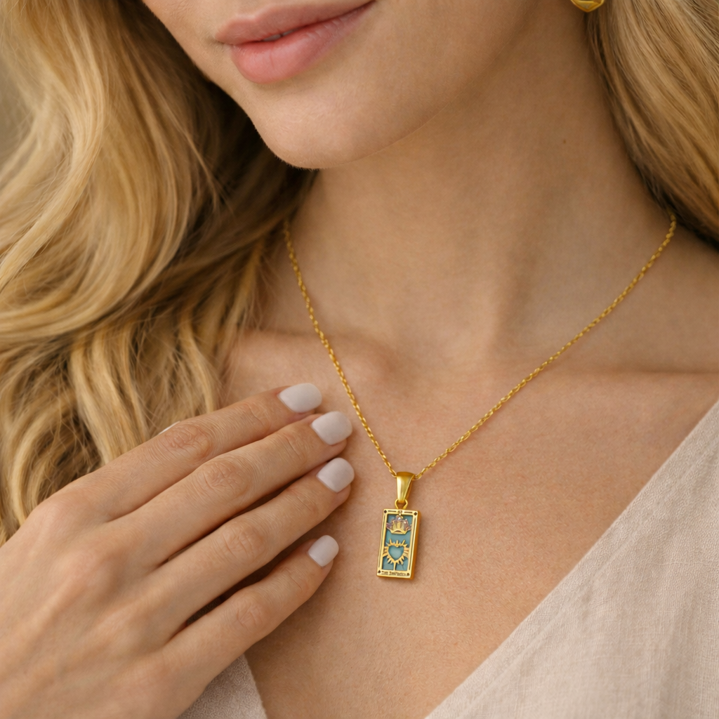 The Empress - Tarot Card Necklace