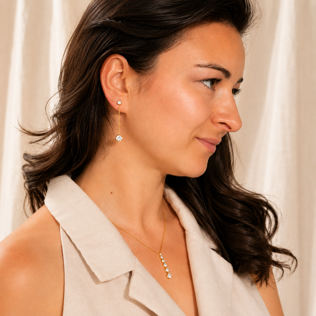 Lumière Cascade Earrings