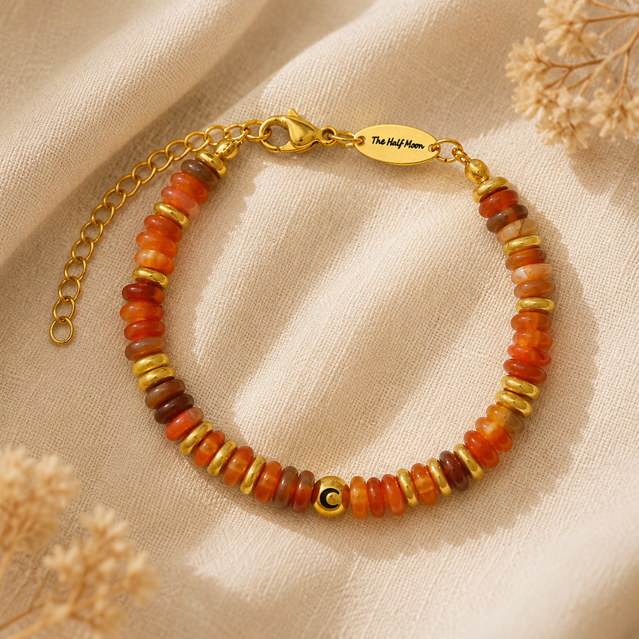 Core Collection - Red Agate Bracelet
