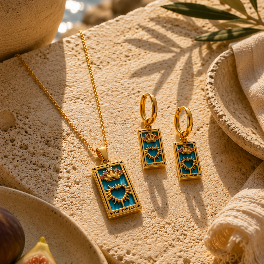 The Empress - Tarot Card Necklace