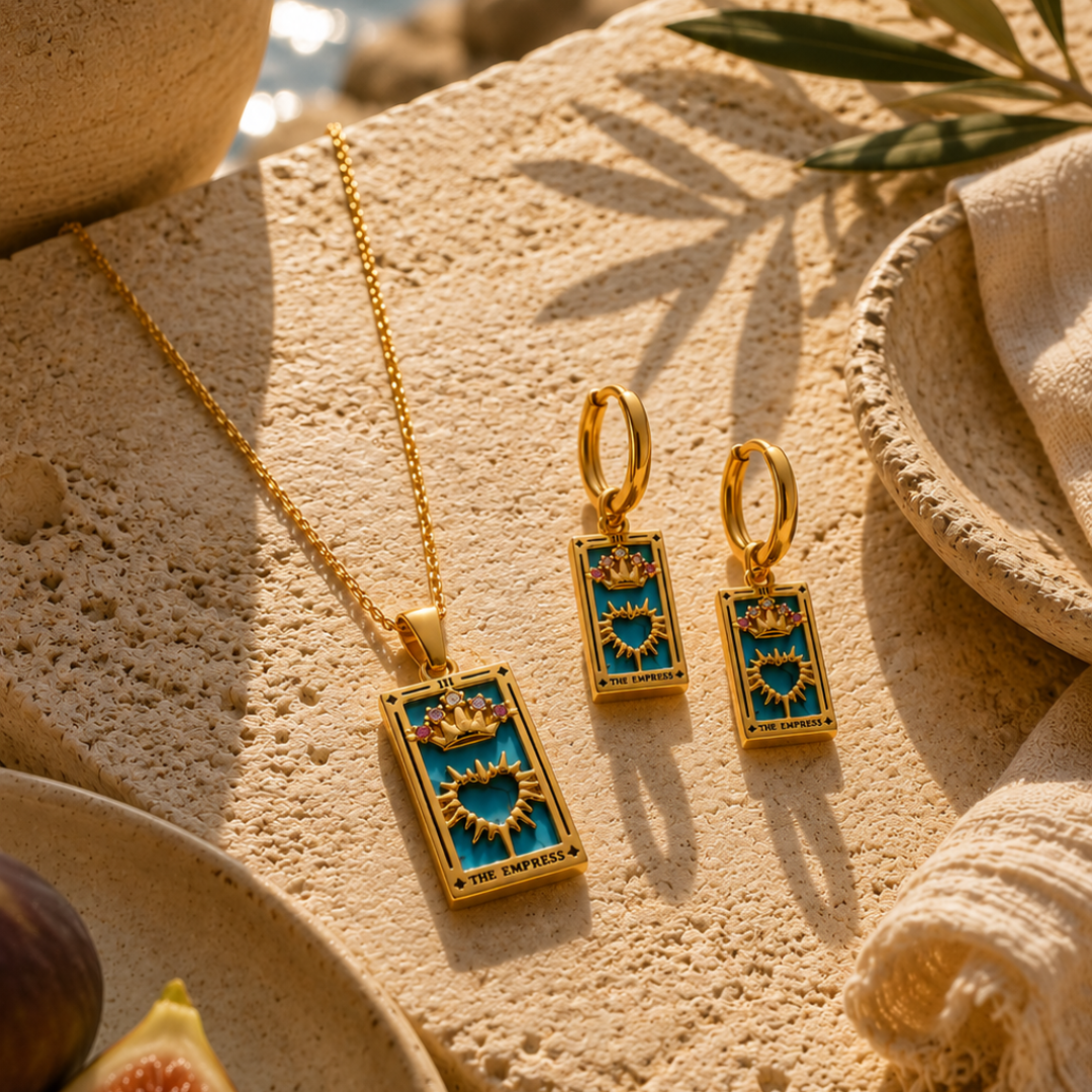 The Empress - Tarot Card Necklace