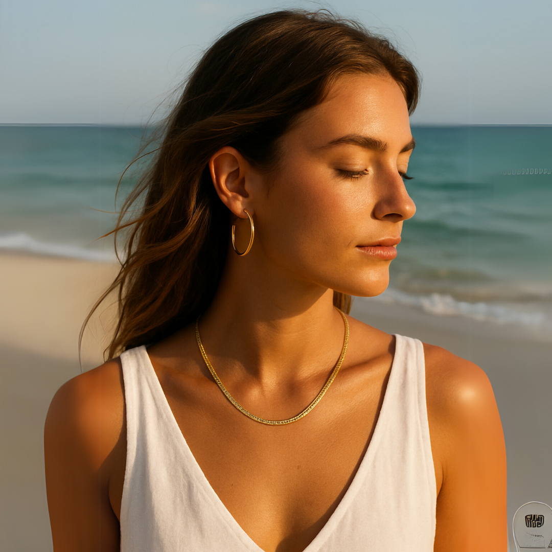 Hoop Earrings– Sizes 20–50mm