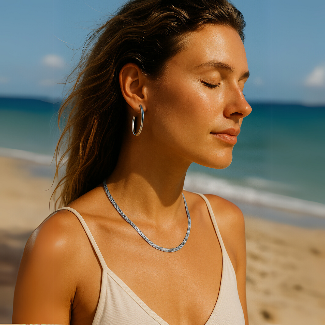 Hoop Earrings– Sizes 20–50mm