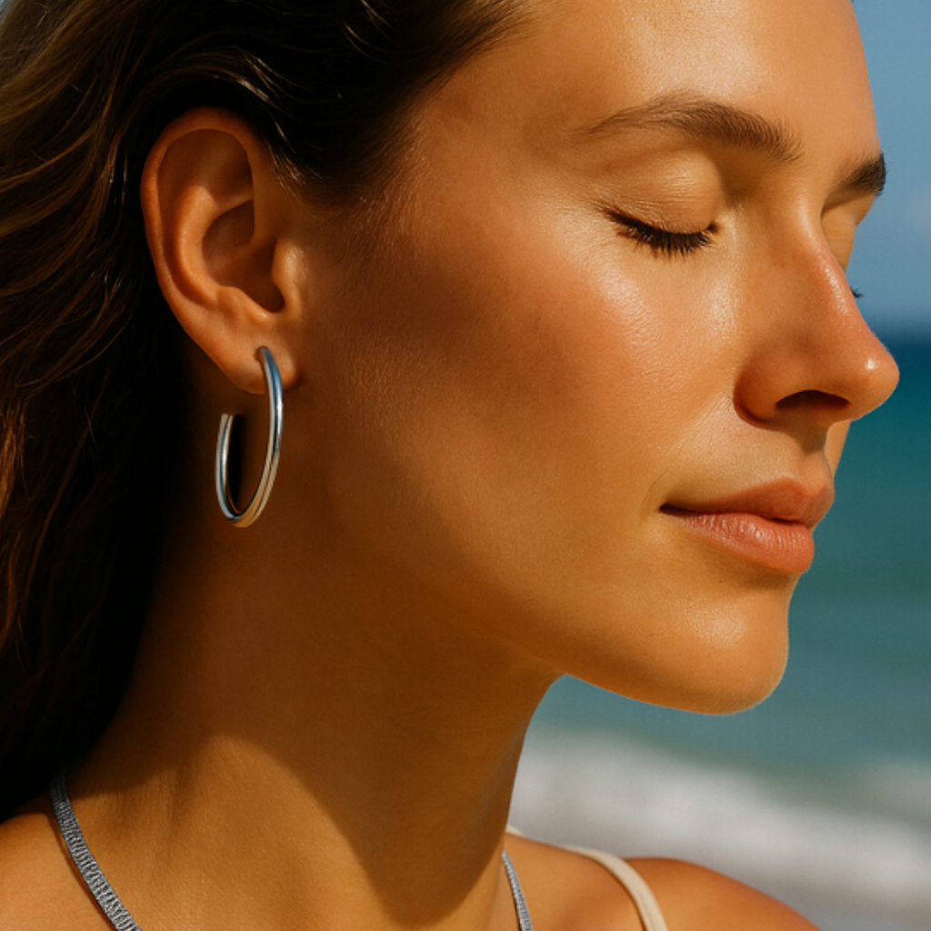 Hoop Earrings– Sizes 20–50mm