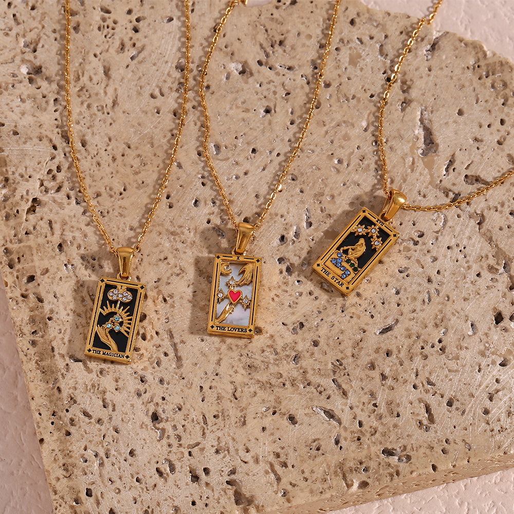 The Magician - Tarot Card Necklace