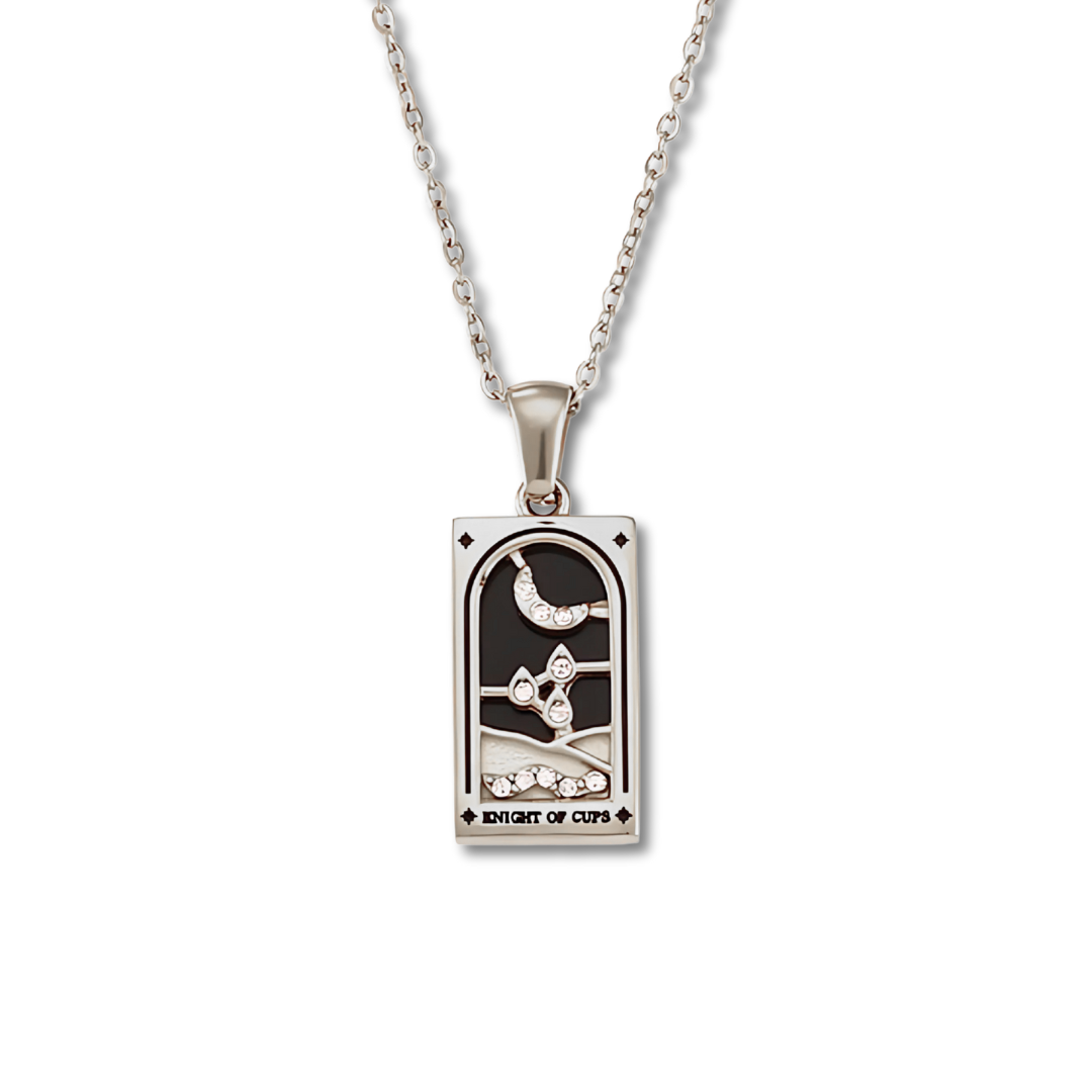 Knight of Cups - Tarot Card Necklace