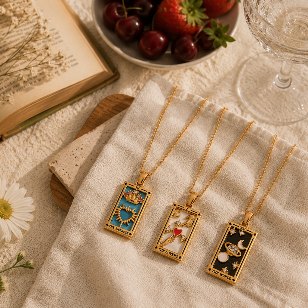 The Empress - Tarot Card Necklace