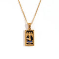 Temperance - Tarot Card Necklace
