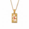 The Lovers - Tarot Card Necklace