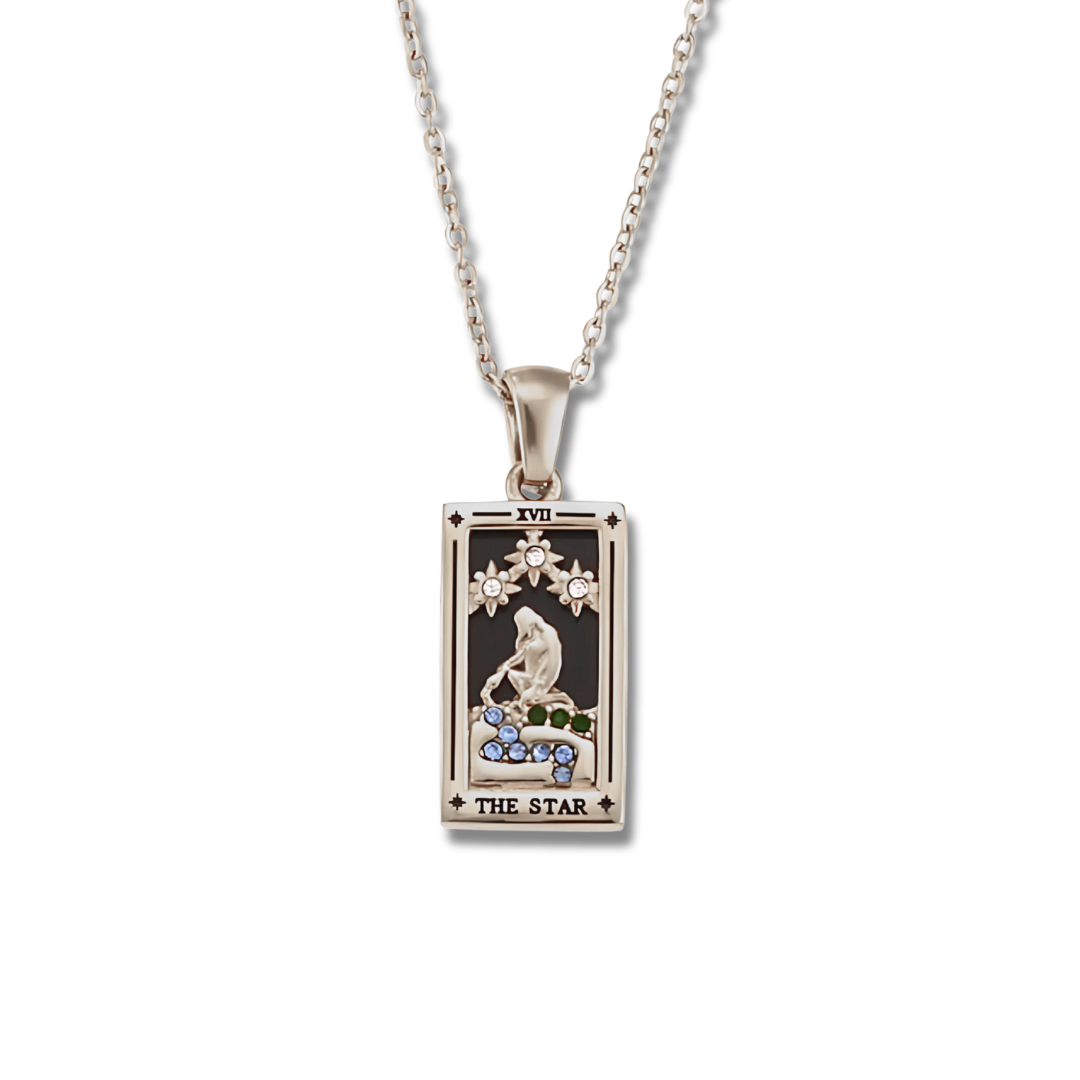 The Star - Tarot Card Necklace