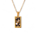 The World - Tarot Card Necklace