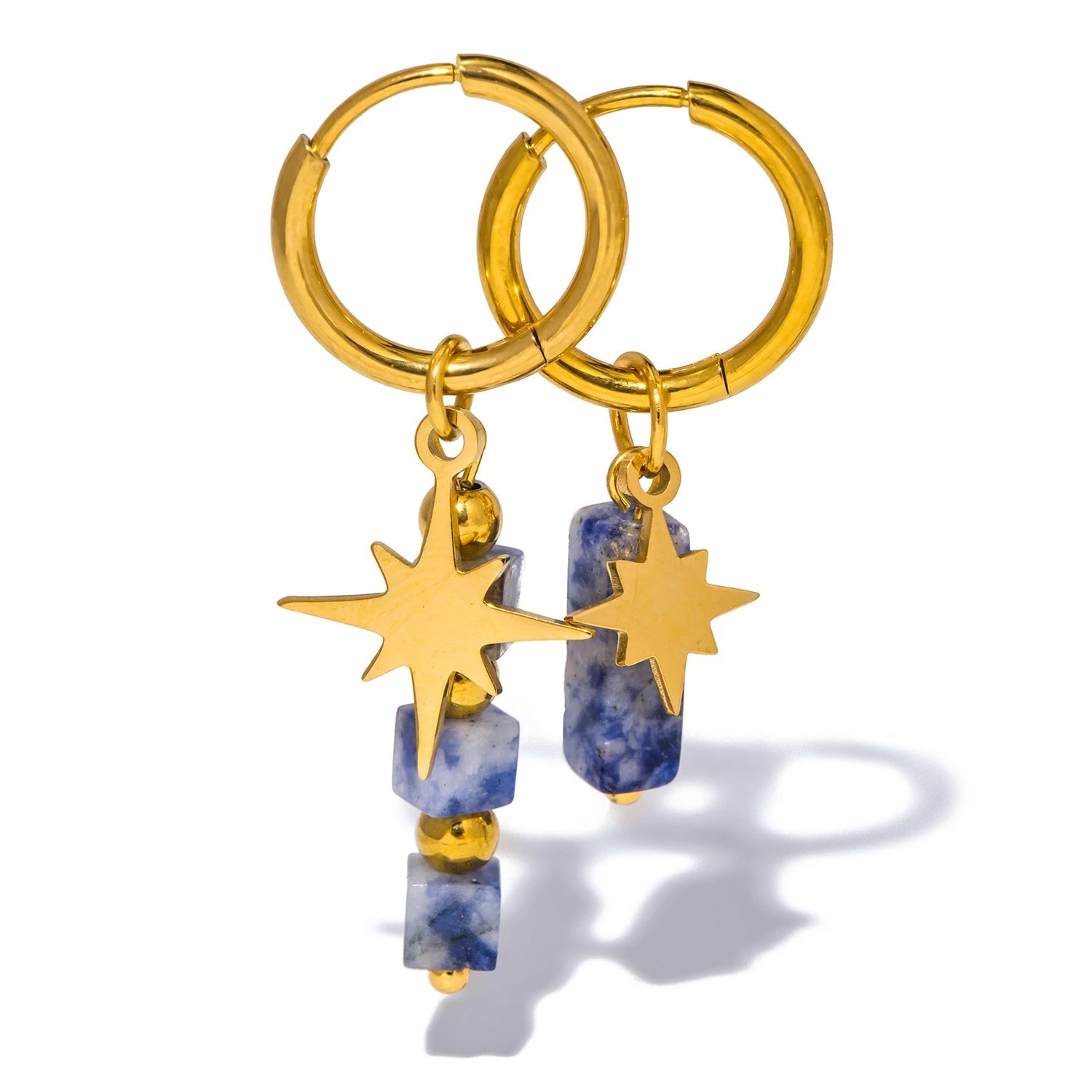 Wishing Star - Gemstone Earrings