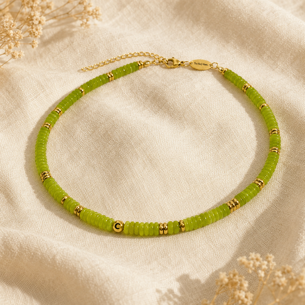 Core Collection - Green Jade Necklace