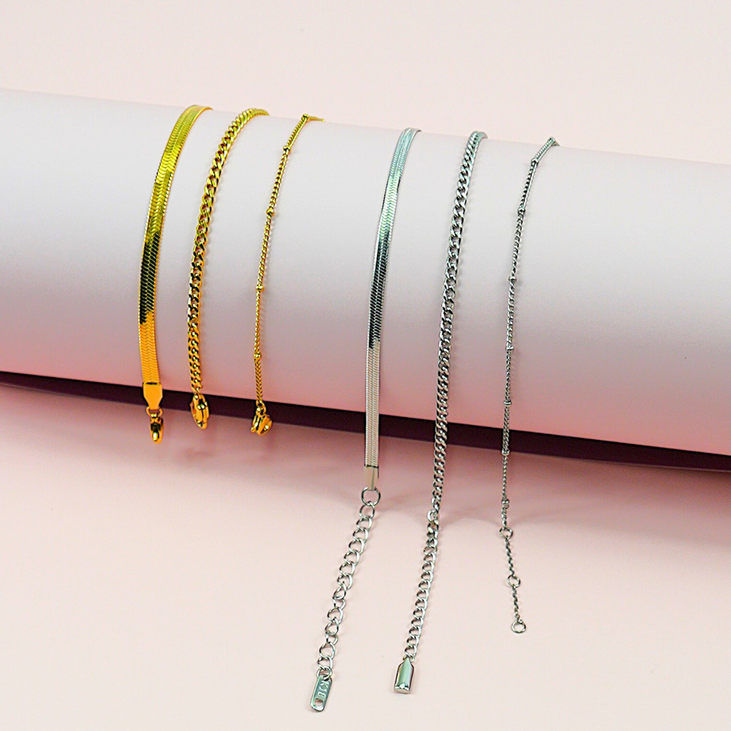 Essential – 3 Chain Bracelet Bundle