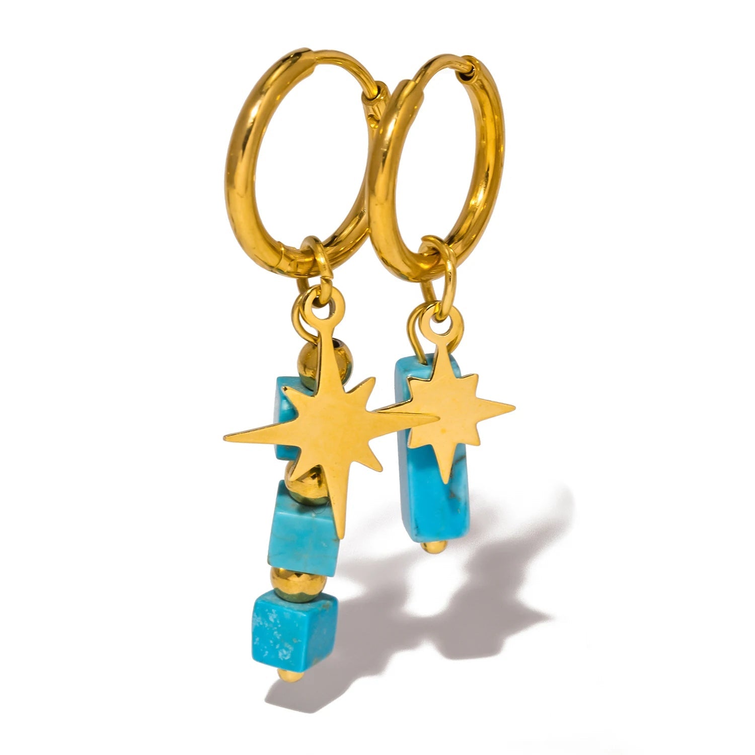 Wishing Star - Gemstone Earrings