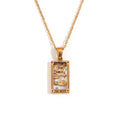 The Moon - Tarot Card Necklace