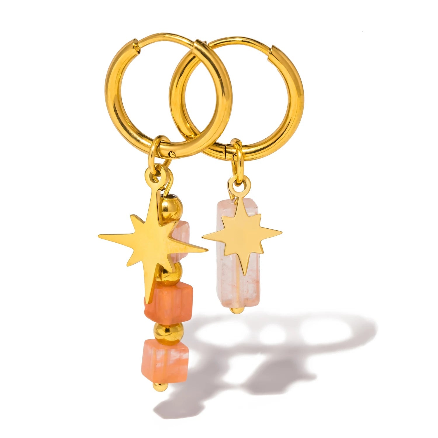 Wishing Star - Gemstone Earrings