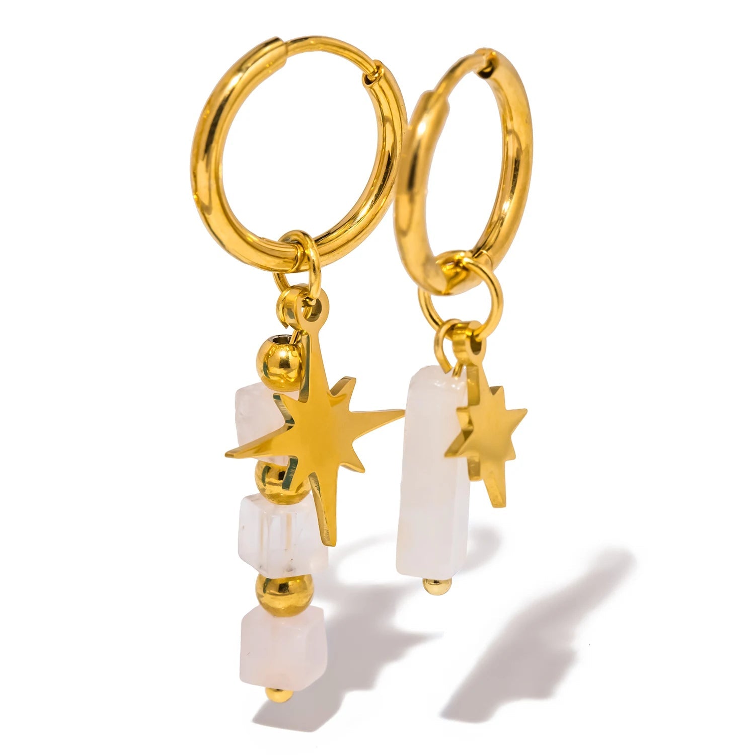 Wishing Star - Gemstone Earrings