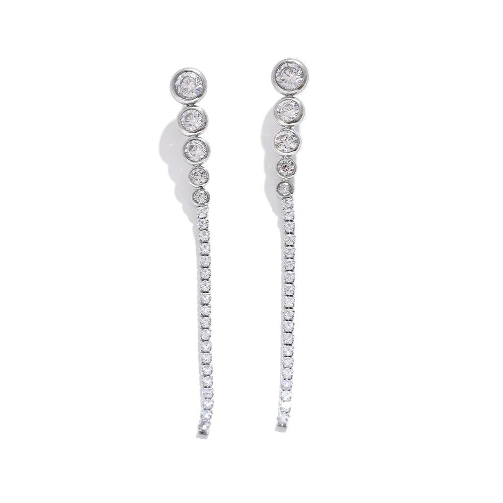 Lumière Celeste Drop Earrings